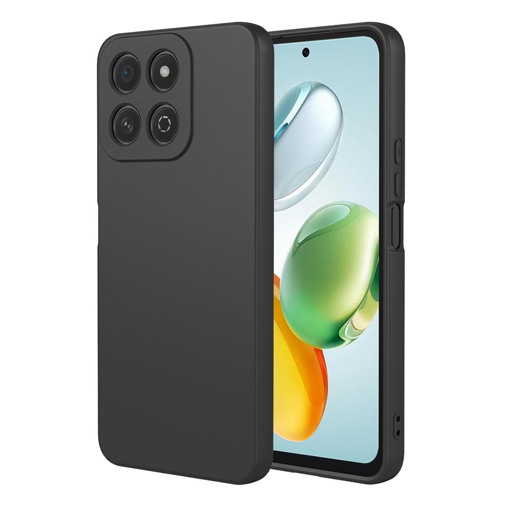 New Plain Flexible Liquid Silicone Case For Honor 200 smart X7C Protective Cover Bumper Coque Capa Shell Fundas