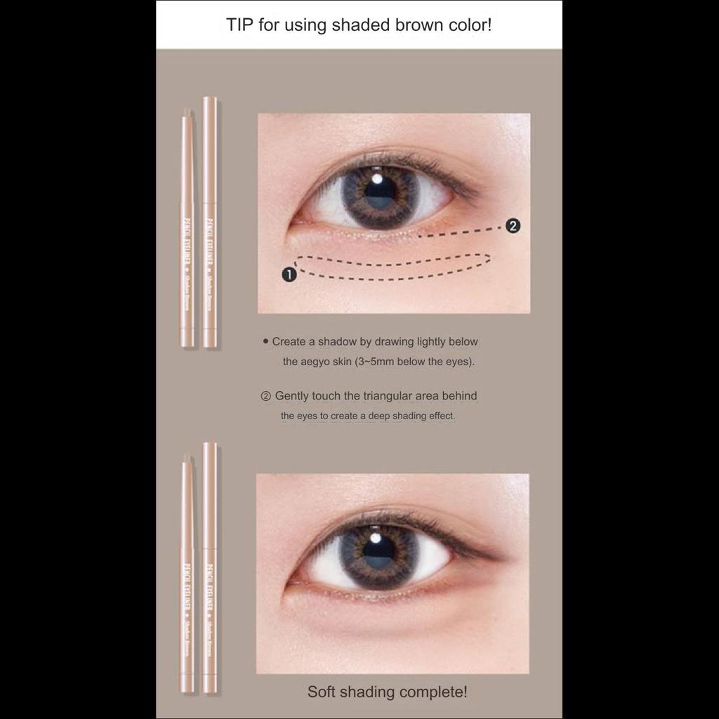 Pencil Eye Liner (Volume Beige / Shadow Brown)