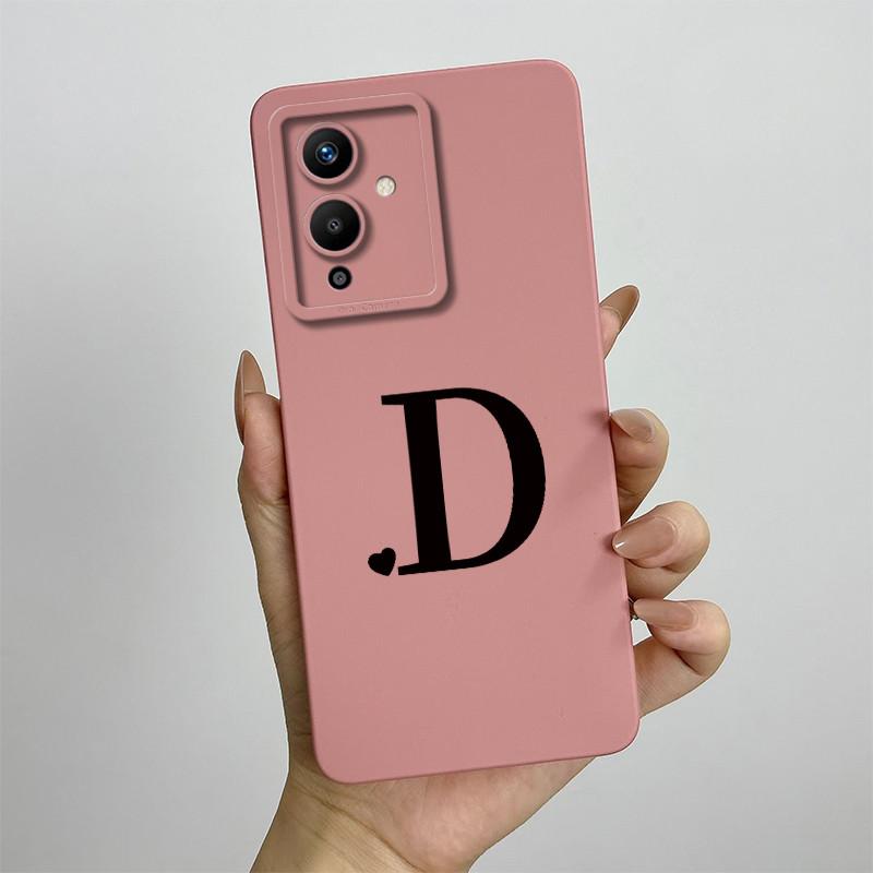 Hülle für Infinix Note 12 Pro 5G X671B Luxus Initialen Quadratisch Flüssigsilikon Handy Weiche Hülle Coque Stoßfeste Rückseite