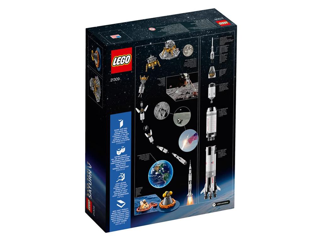LEGO Ideas NASA Apollo Saturn V 21309 Building Kit