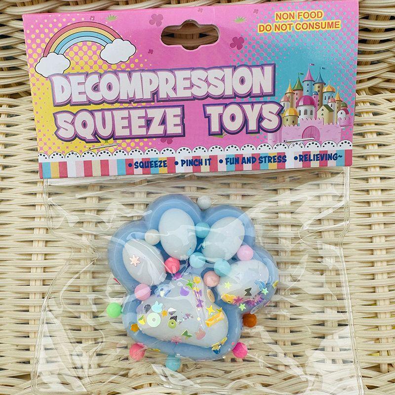 

Милая забава с щипками, Супермягкая лапа большой кошки, Флокированное восстановление, Снятие стресса, Нетоксичная, Креативная игрушка для выпускания эмоций