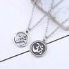 Creative Unique Sports Style Yoga Pattern Pendant Necklace Ornament Christmas Birthday Festival Gift