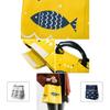 Artone Fish Oxford Reusable Lunch Bag With Thermal Insulation And Premium Material