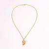 Vintage Ocean Seashell Stainless Steel Clavicle Necklace for Women - High-End Titanium Jewelry