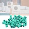 10/200pcs Air Conditioning Charging Hose Valve Gasket Car Manifold Repair Sealing Kit Replacement Rubber Gasket Pad Seal Ring
