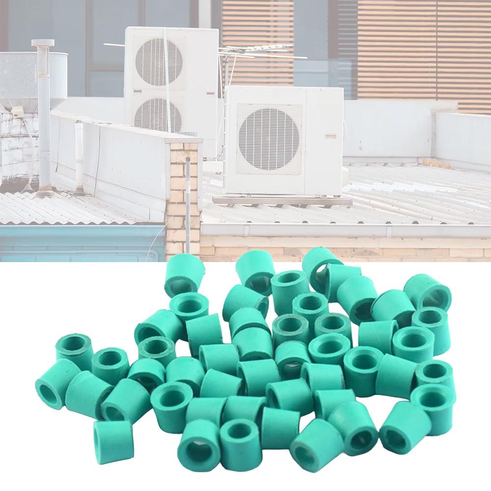 10/200pcs Air Conditioning Charging Hose Valve Gasket Car Manifold Repair Sealing Kit Replacement Rubber Gasket Pad Seal Ring
