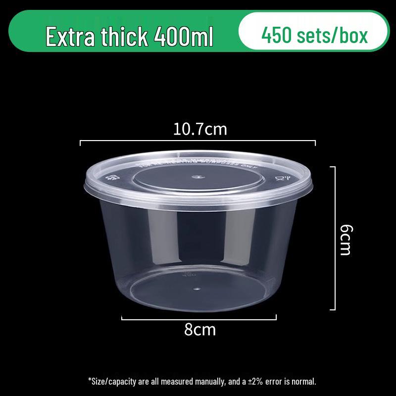 Round Disposable Sauce Cups - 25/50/100ml | Portioning & Takeaway Containers