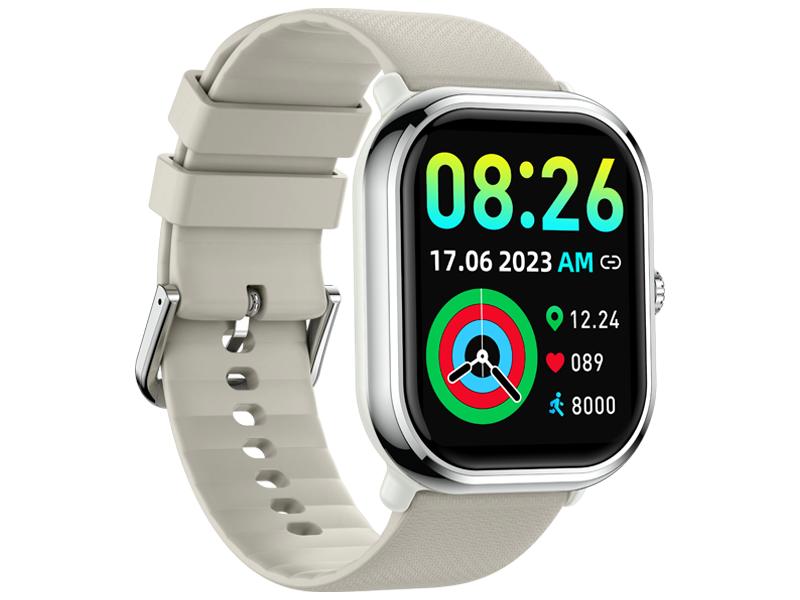 New Design Smart Watch 1.96-inch AMOLED Screen Always-on Display IP68 Waterproof Fashion Watches Fitness Smartwatch