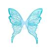 Fantasy Lightweight Fairy Wings Colorful Organza Sparkling Angel Wings Sparkling Durable Dress Up Wings for Women Girls