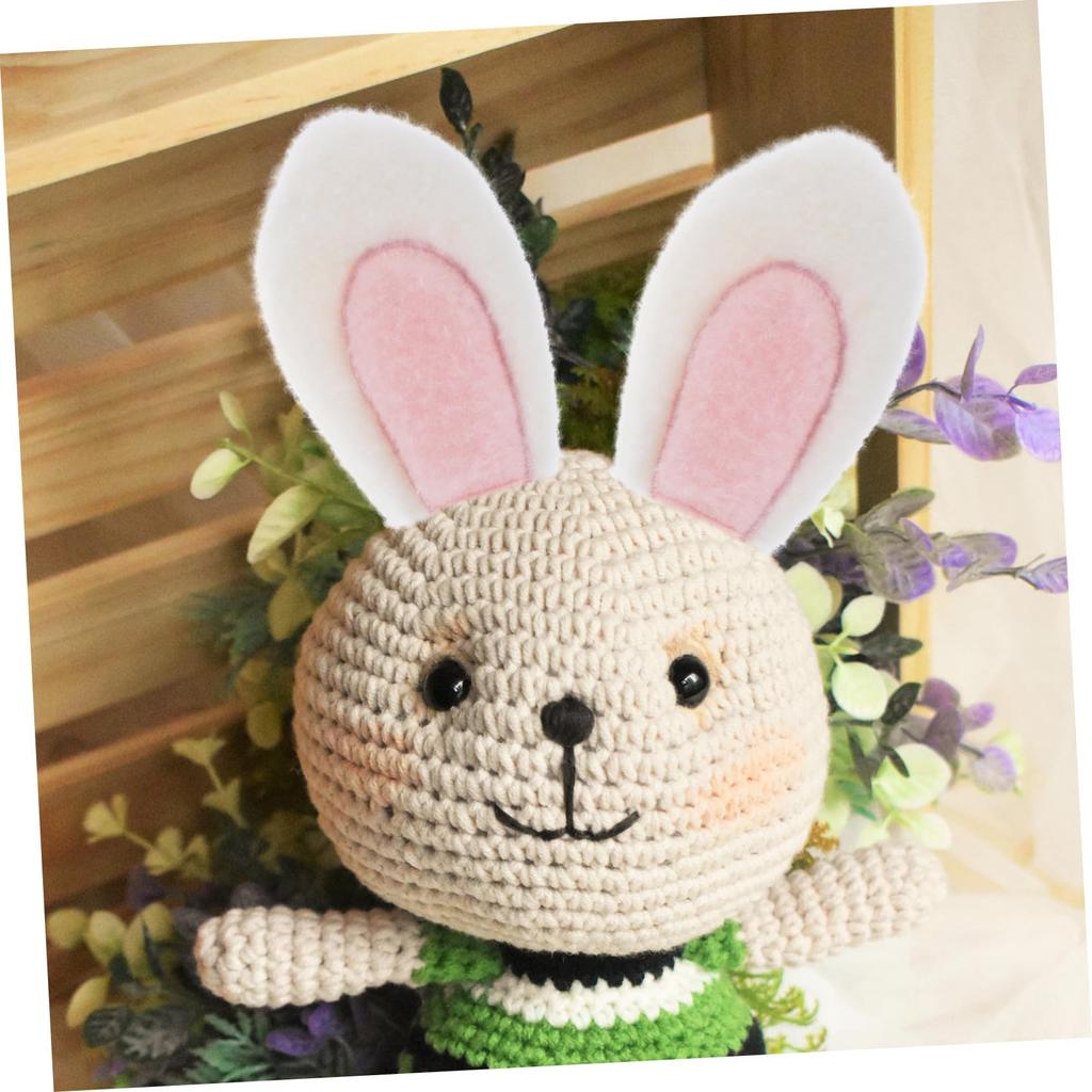 Iplusmile Parti Orecchie da Coniglio, Set da 10 Pezzi (5 coppie), 11,5 cm, Orecchie da Coniglio Soffici per Peluche, Cosplay, Cerchietti, Copricapi, Fermagli per Capelli, Componenti,