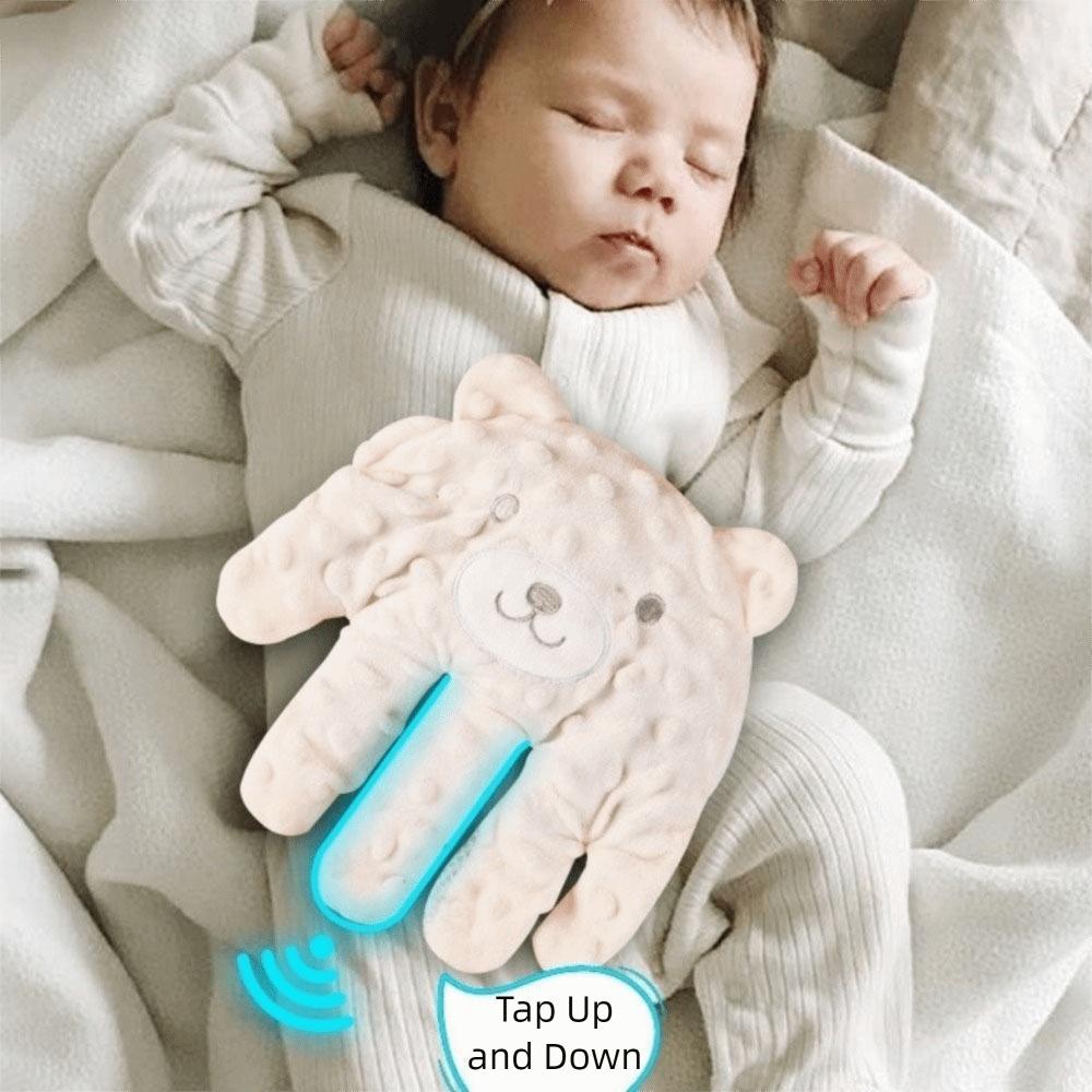Cotton Baby Calming Patting Sleep Toy Remote Control Newborn Sleep Pillow  for Toddler Sleep