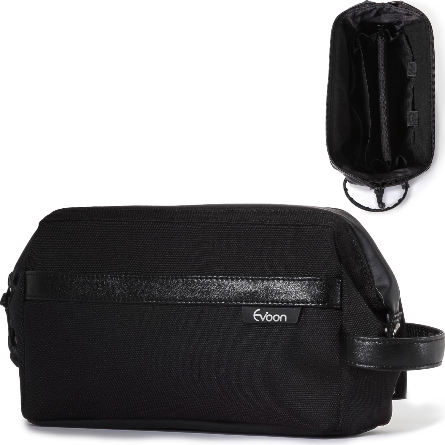 

Replacement Gadget Pouch Large Capacity Gadget Pouch with Inside Travel Pouch with Handle Gadget Case Storage Pouch Water Repellent Black [Evoon] 2.0 чорний