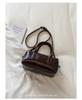 Korean Fashion Autumn 2026 Retro Shoulder and Crossbody Handbag for Women