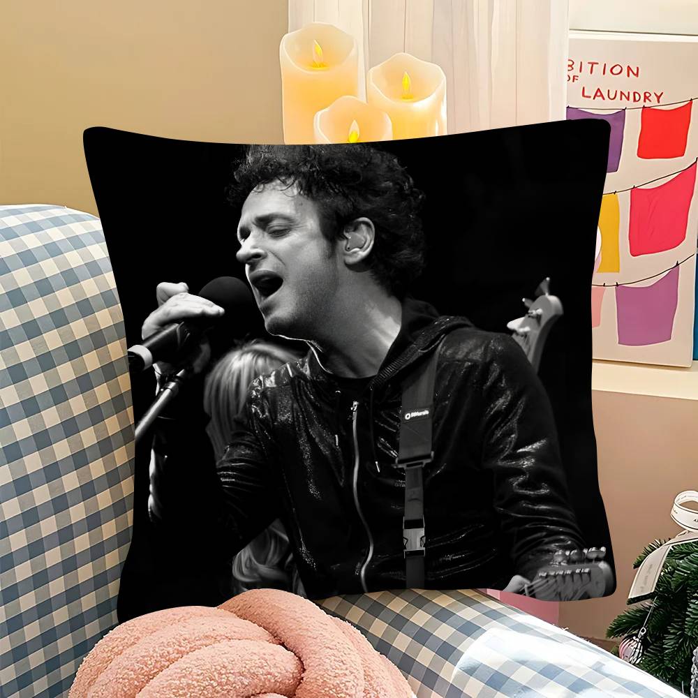 pc GGustavo Cerati Pillow Case Fashion Square Pillowcase Bedroom Sofa Room Ins Decoration Leisure