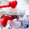Cute Heart-Shaped Snowball Maker for Kids - 2-in-1 Sand & Snow Mold with Comfortable Handle