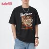 Baleno Herren Baumwoll T-Shirt mit Aufdruck, lockere Passform