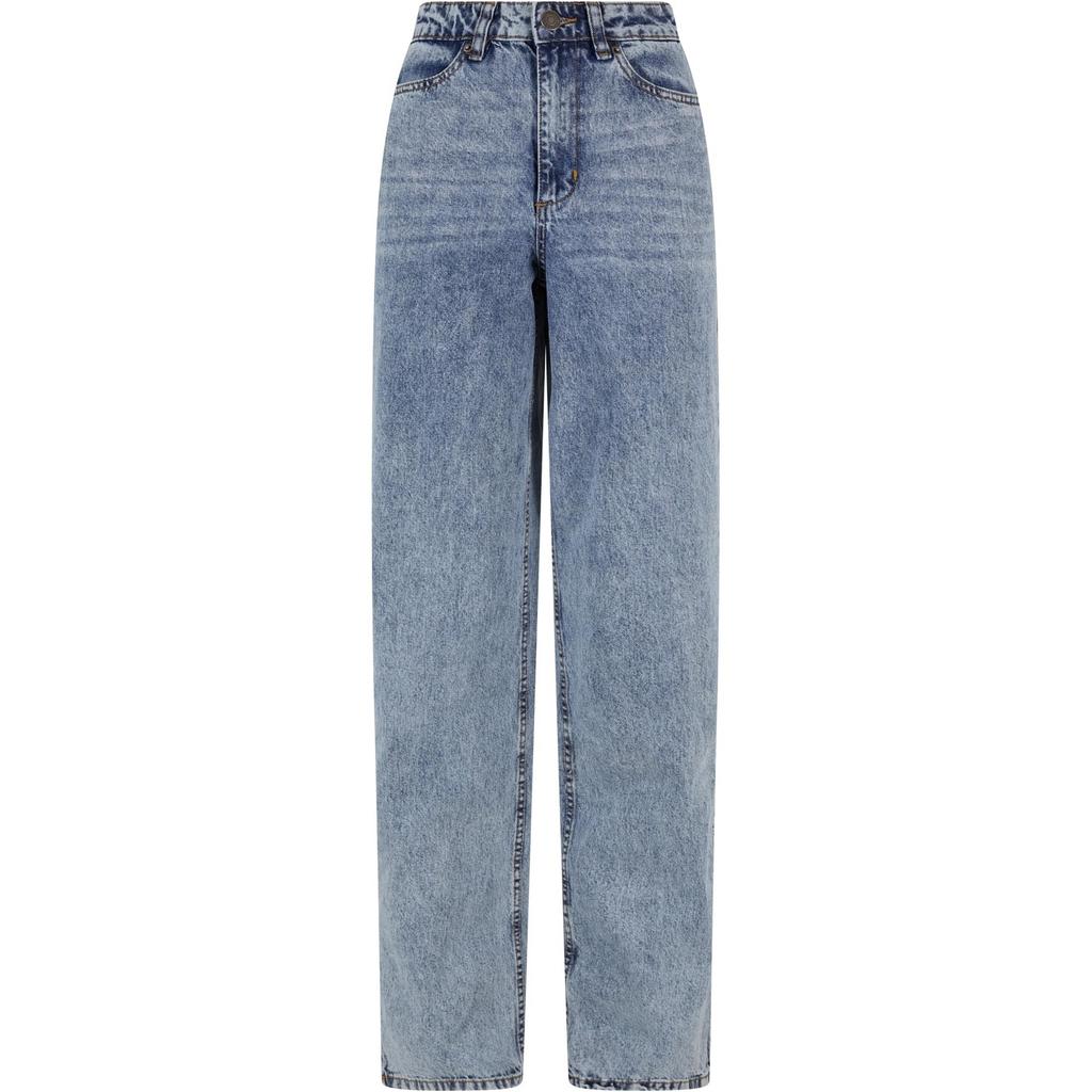 Urban Classics Womens/Ladies Side Slit Wide Leg Jeans