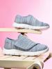 2025 Women's Lightweight Mesh Velcro Sneakers - Breathable, Comfortable, Casual Spring/Summer Shoes