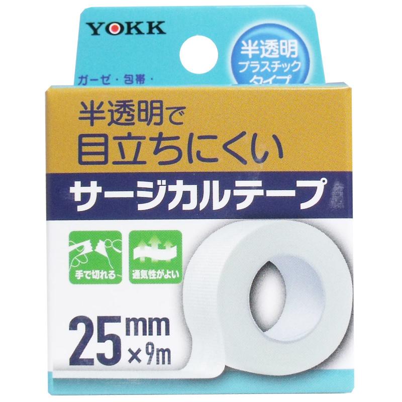 

Surgical Tape Translucent Plastic Type 25mm × 9m
