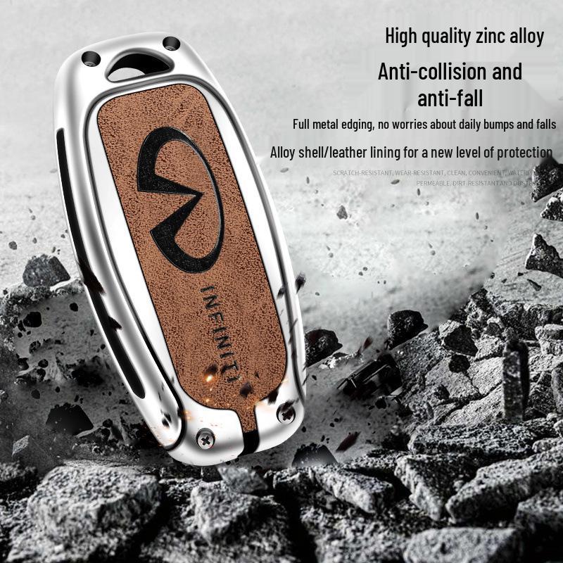 Infiniti Key Case: Men's Metal Shell for QX50, QX60, Q50L, Q70L
