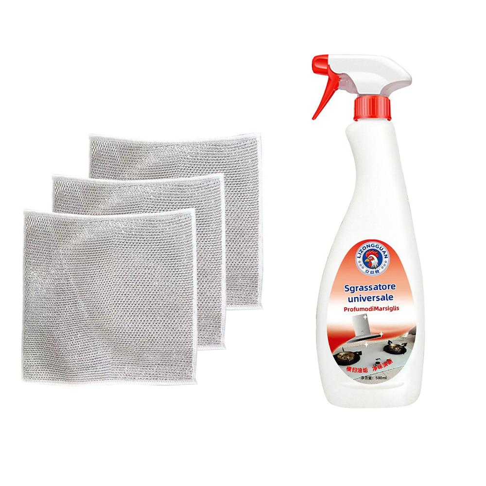 Powerful Oil Stain Remover Multi-functional Kitchen Heavy Oil Stain Cleaner You Use It On Everything it Really Works Everywhere