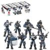 Action Figure Building Blocks: Military & Police Minifigures - Special Forces, Astronaut, Traffic Police