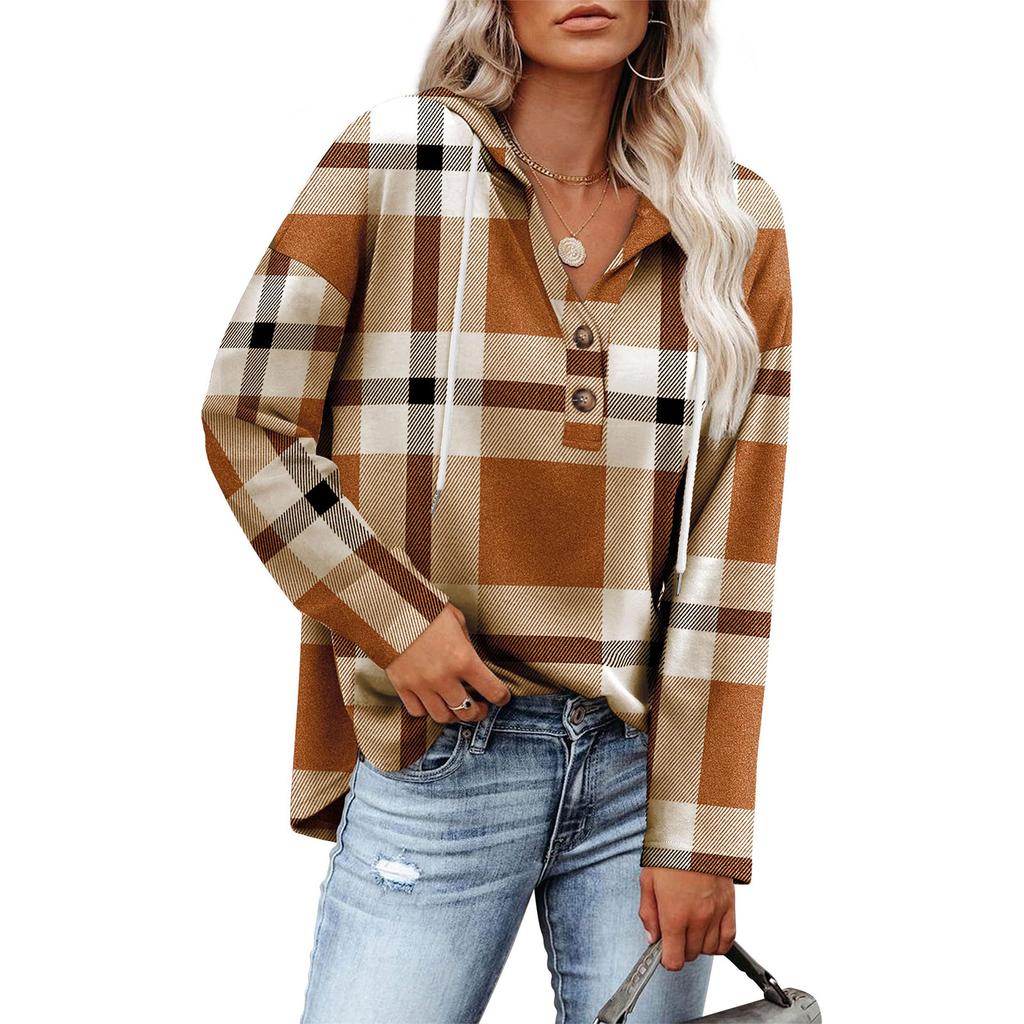 Women's Fashion Women's Lightweight Long Sleeve Pullover With Pockets Preppy Graphic Hoodie