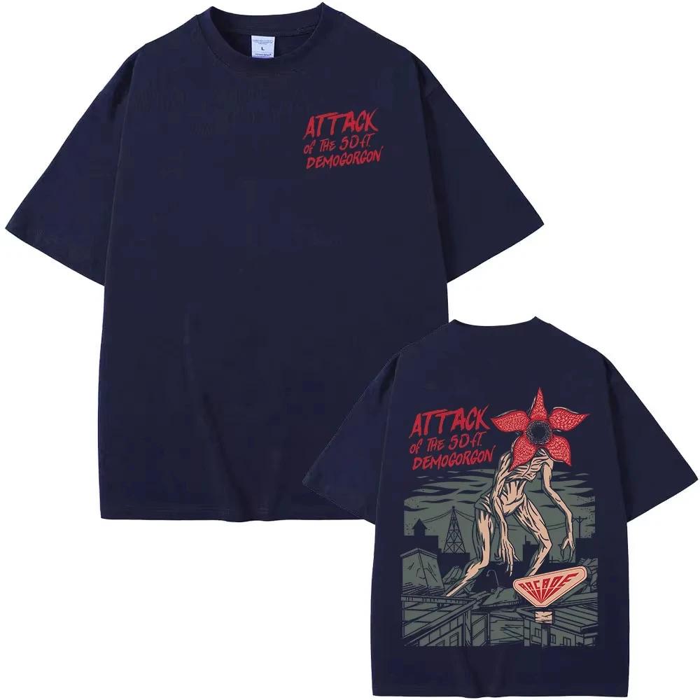 Eddie Munson The Demogorgon Tshirt Cannibal Flower Graphic T Shirt Mens Women Clothing Fashion Harajuku Short Sleeves Tshirts
