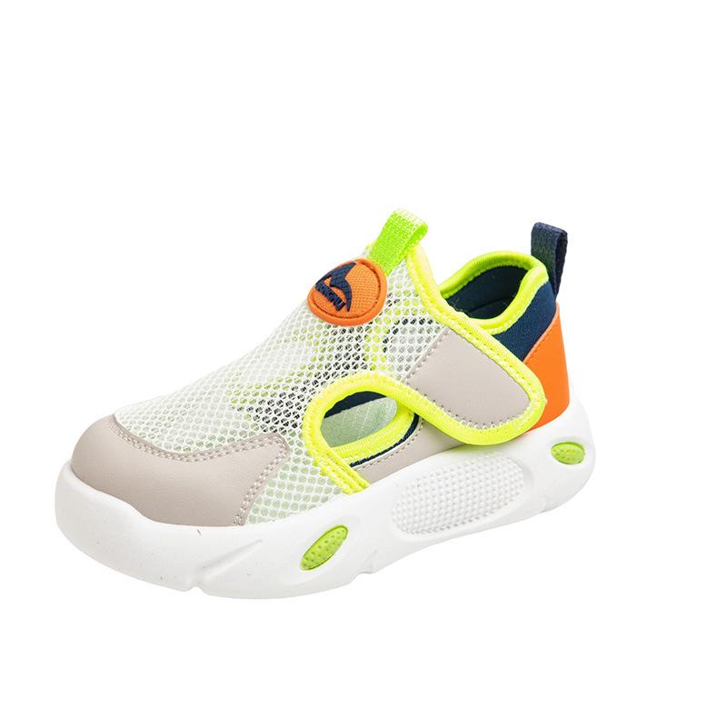 

Лето 2025 новые сандалии для мальчиков тонкие детские средние и старшие дети сетчатые дышащие спортивные одинарные сетчатые туфли сумка голова 31 yards inner length about 20CM