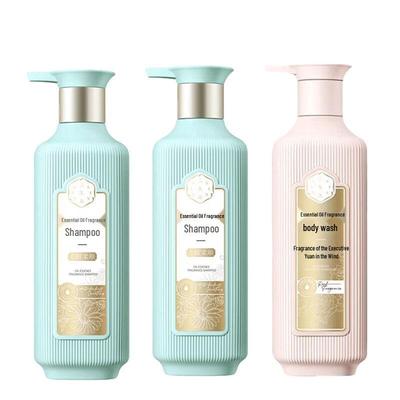 Sansheng Flower Essential Oil Fragrance Shampoo & Shower Set
