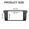 180*105mm Opening Double Din Fascia for BMW 3 Series E46 Radio DVD Stereo Panel Dash Trim Kit GPS Refitting Installation Frame