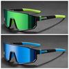 2PCS Men's Oversized Cycling Glasses for Men Bicycle Windproof Colorful Coating Sunglasses Outdoor Sports Motorcyc