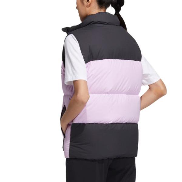 Adidas Vests Unisex Pink Stand Collar Moderate Other HR8435