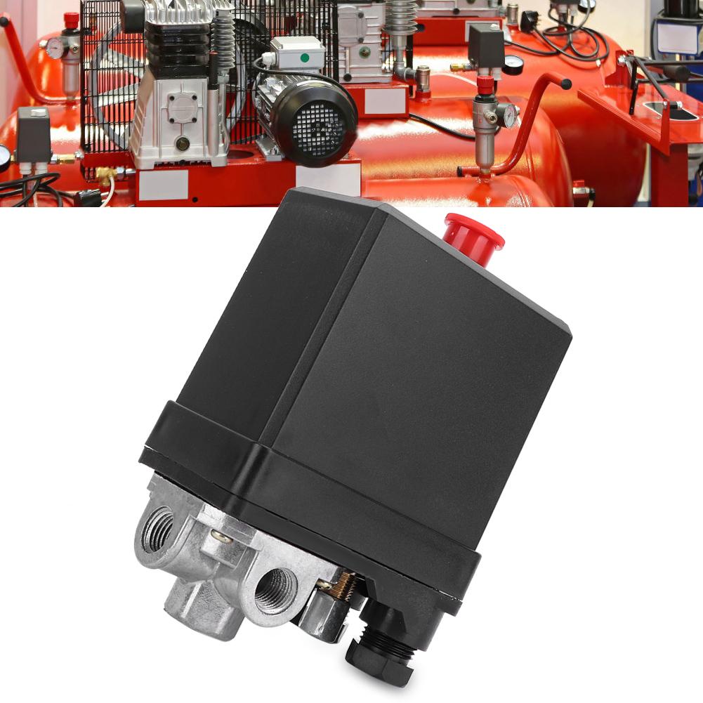 380V 3 Phase 4 Hole Vertical Type Pressure Switch Control Valve G1 4  for Air Compressor