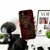 Fashion leopard print Phone Case For Samsung Galaxy A73,A72,A71,A70,A53,A52,A51,Soft Silicone Black Cover