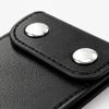 Car Seat Belt Shoulder Pad Faux Leather Closure Cover, 2 Piece Neck Contact Aid for Front or Rear Vehicle Belt Use