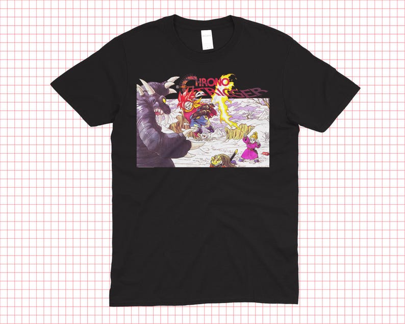 Chrono Trigger Retro Gamer T-Shirt: RPG-Fantasy-Bekleidung im Vintage-Stil