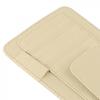 Secure and Accessible Car Sun Visor Organizer PU Leather Storage Pocket
