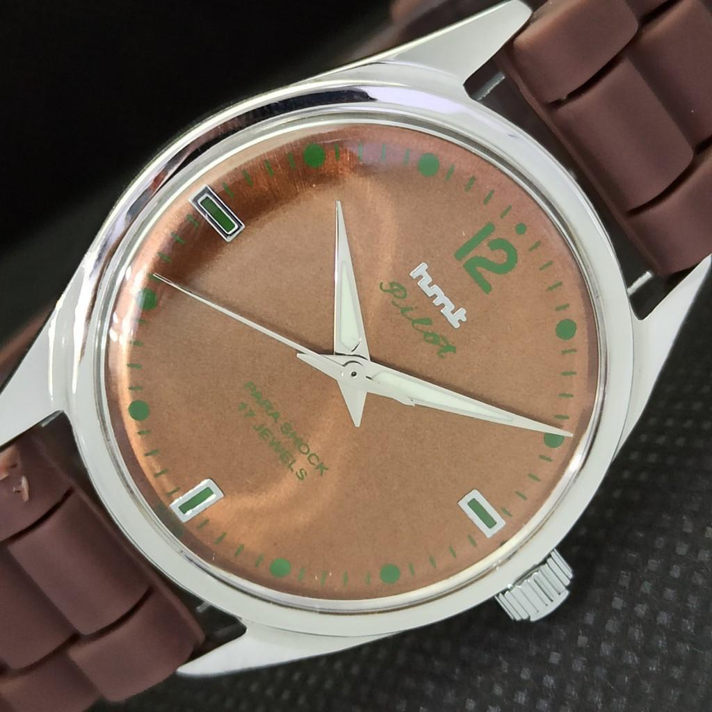 

USED HMT PILOT INDIAN MENS MECHANICAL WATCH a288471-1 Sku545h-a288471