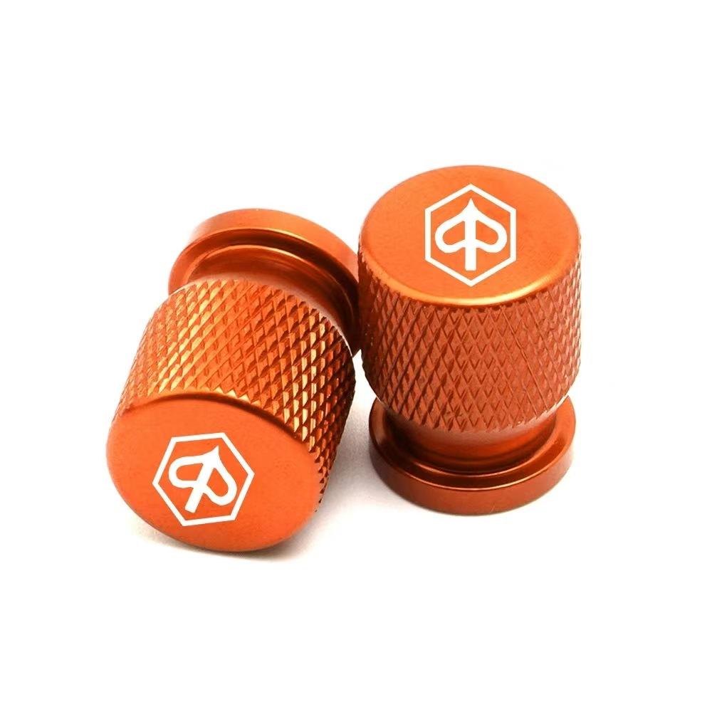 4pcs Motorcycle Decor Wheel Tire Valve Caps Stem Cover For PIAGGIO Beverly Fly Liberty 125 MP3 X7 X8 X10 PK PX ET2 ET4 GTS300