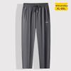 Men's Plus Size Summer Sporty Elastic Straight Leg Pants
