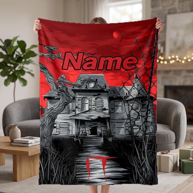 it Custom Flannel Blankets Soft Warm Cozy Throws for Home Decor Holiday Gifts