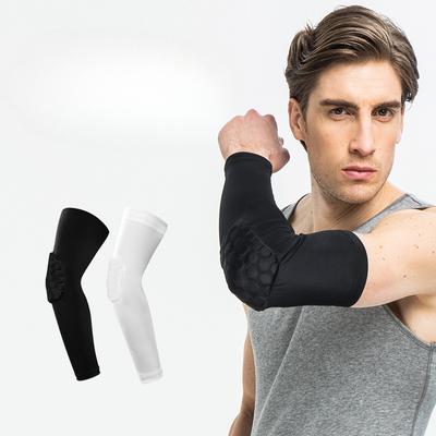 Honeycomb Anti-collision Basketball Sports Arm Guard Elbow Guard Extended Anti-collision Elbow Guard Equipment