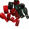Velvet Fabric Wired Velvet Ribbon 2.5CM*2M Festive Ribbon Gift Wrapping Ribbon  Scene Decoration