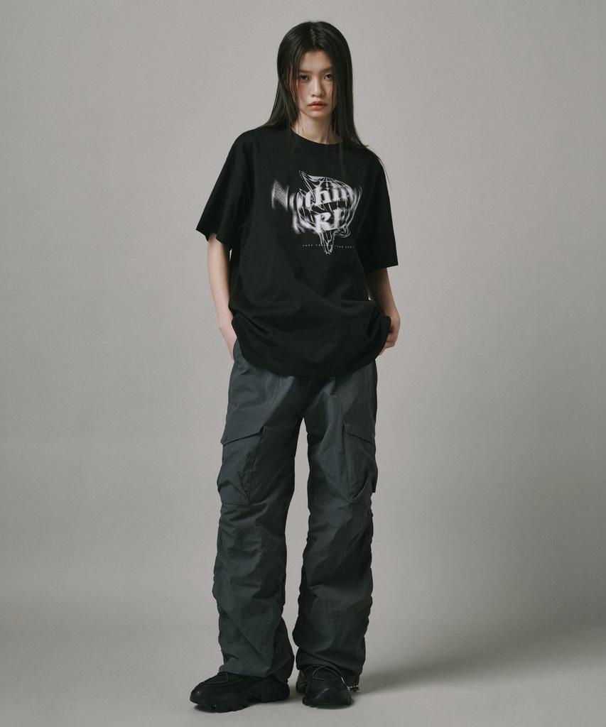 Beodeonteu Nothing Short Sleeve T-Shirt [Black]