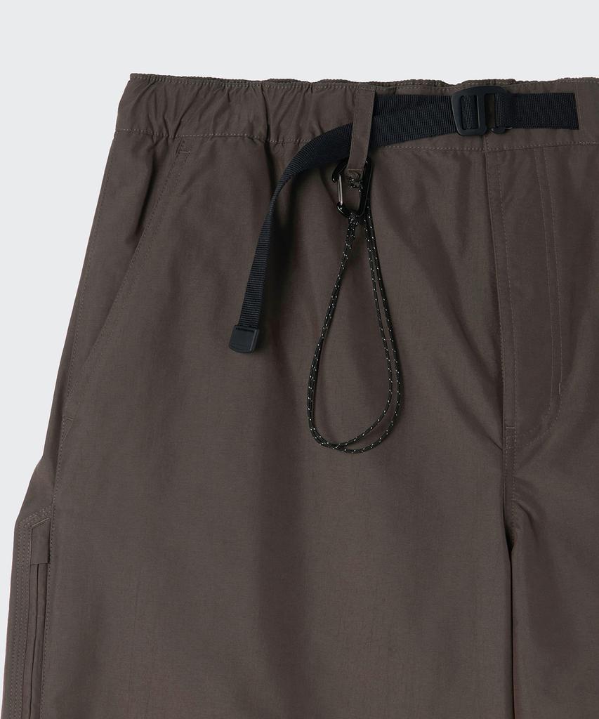 MUSINSA STANDARD [City Leisure] Np Side Zipper Parachute Pants [Mud Grey]
