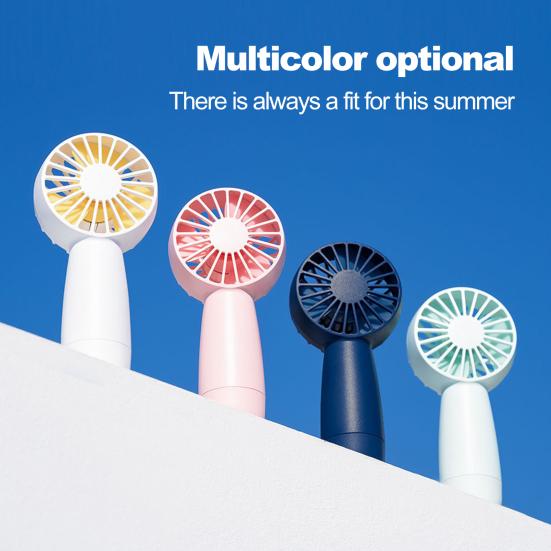 

Handheld Fan 3 Wind Speeds Air Supply Dense Grille Comfortable Grip Handheld Fan School Accessory