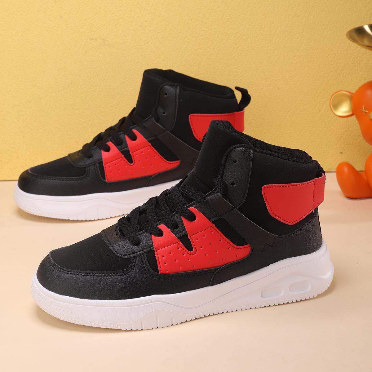 

2025 весна новый уличный спортивный стиль МУЖСКИЕ ЖЕНСКИЕ высокие повседневные кроссовки толстая подошва универсальные модные унисекс парные туфли 36