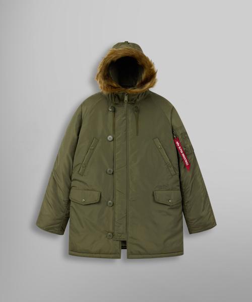 Alpha Industries N-3B Oxford Parka Og-107 Green