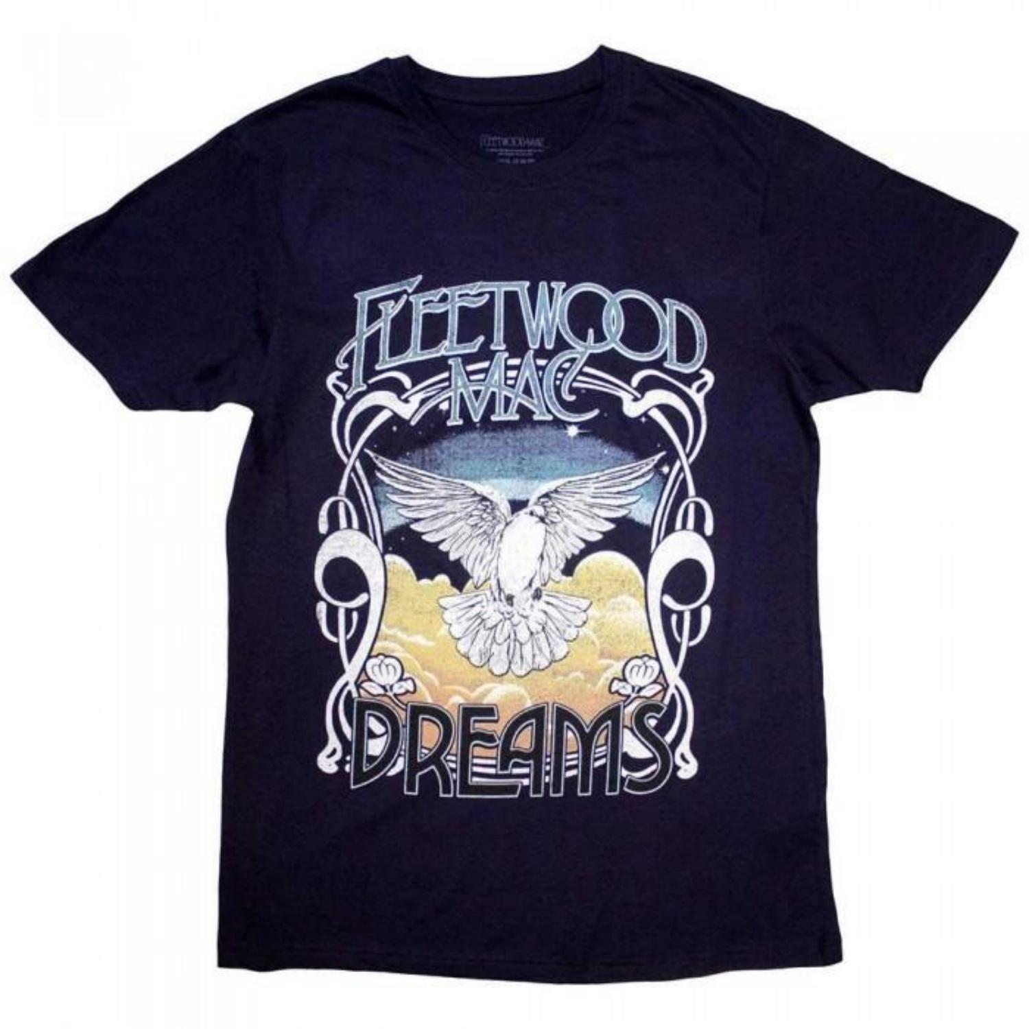Fleetwood Mac Unisex Adult Dreams T-Shirt S чёрный